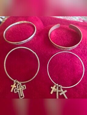 Bundle Of 4 Misc Ladies Bracelets
